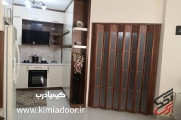 درب آکاردئونی چرم - درب آکاردئونی چوبی- درب آکاردئونی pvc- درب آکاردئونی پی وی سی - درب کشویی