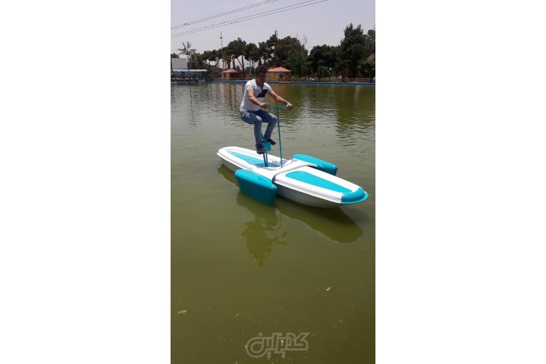 قایق های پدالی دوچرخه ای زرین کار