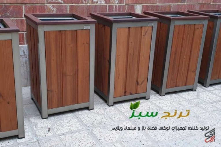 سطل زباله پارکی و باغی در مشهد